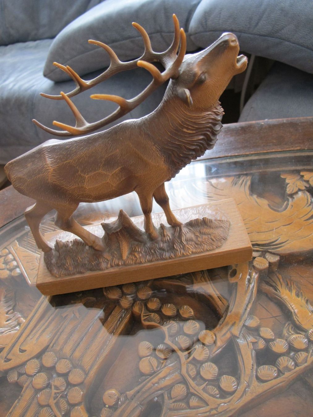 Skulpturen & Statuen: Alter Hirsch – Gebraucht aus Löhningen von Chimae67 8