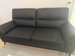 2 canapés en cuir , neuf