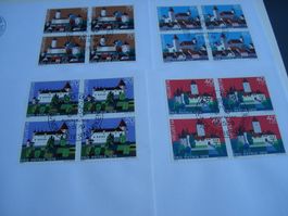 Pro Patria 1979, FDC Satz + 4erblocks, 5 Belege