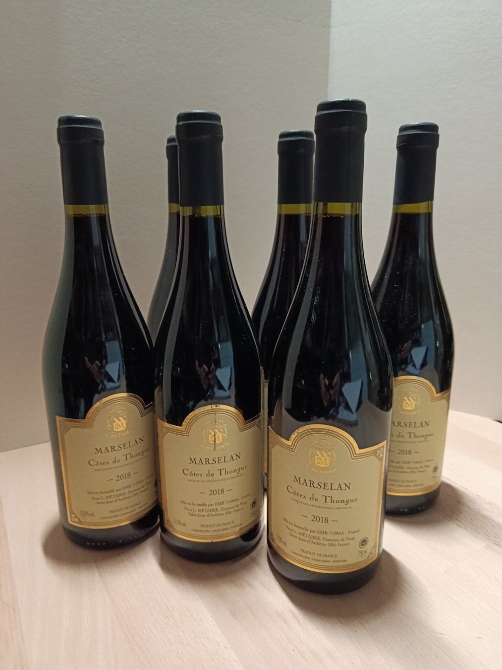 Vino: 6 Flaschen Marselan 2018 – Nuovo e nell'imballaggio originale da Mörschwil venduto da Erwin8242