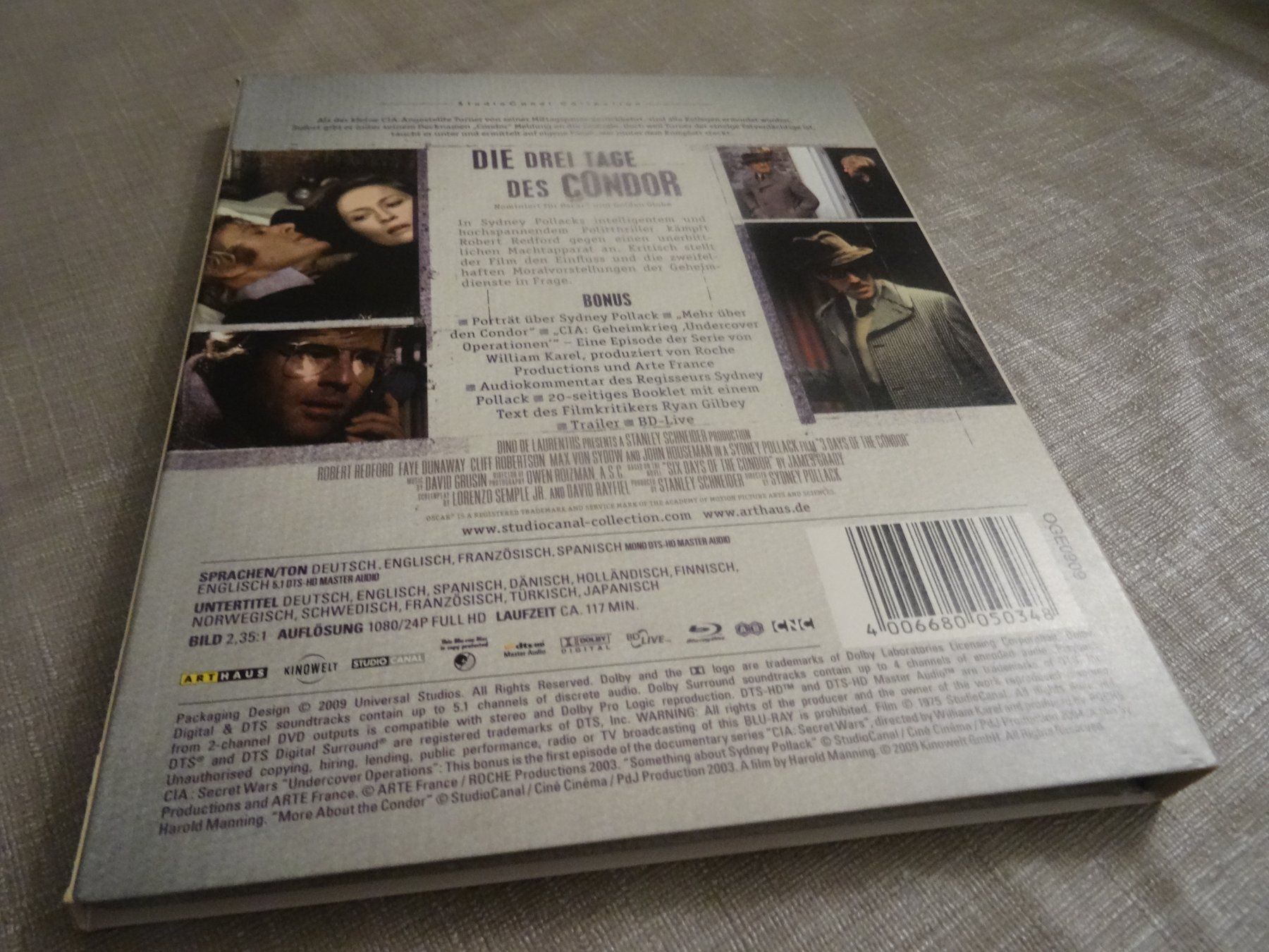 Tutti i DVDs: Die Drei Tage des Condor - Blu-ray – Usato da Olten venduto da Disc-Verkauf 1