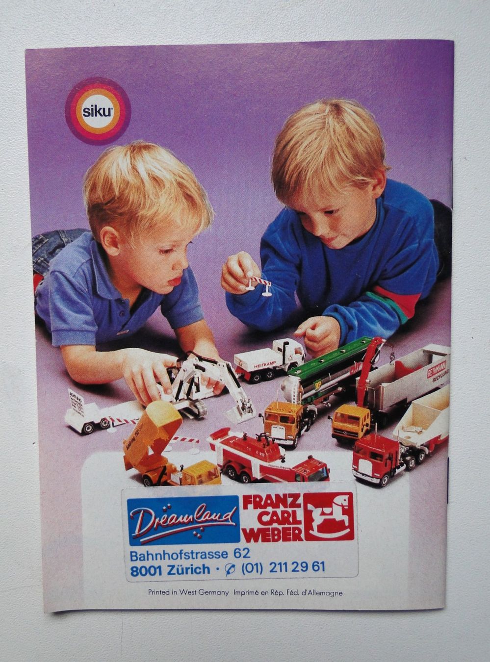 Siku Modellautos: SIKU Katalog Modelle 1988 – Gebraucht aus Killwangen von cyrano56 1