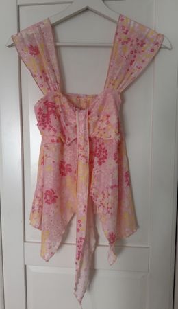Damen Top pink floral Grösse S guter Zustand