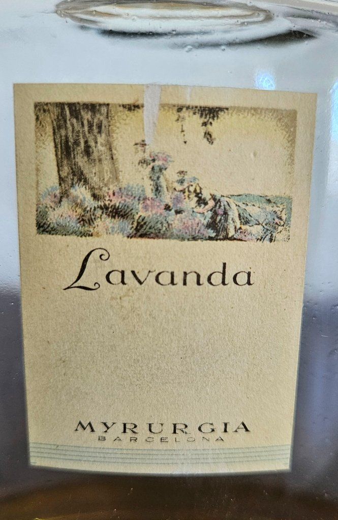 Flacons: Myrurgia Lavanda, Factice / Grossflacon – Gebraucht aus Luzern von Kiebitz07 1