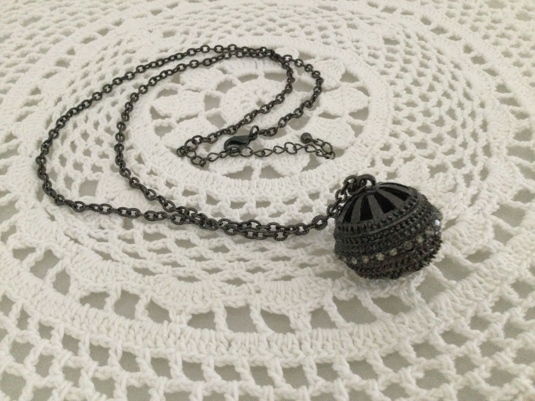 Catenine: Collier avec sphère & strass, 33-36cm, NEUF – Nuovo e nell'imballaggio originale da Agiez venduto da chouchanelle 6