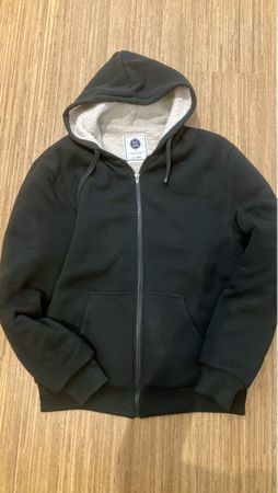 Blu Jack Kapuzenjacke Schwarz Grösse XXXL gefüttert