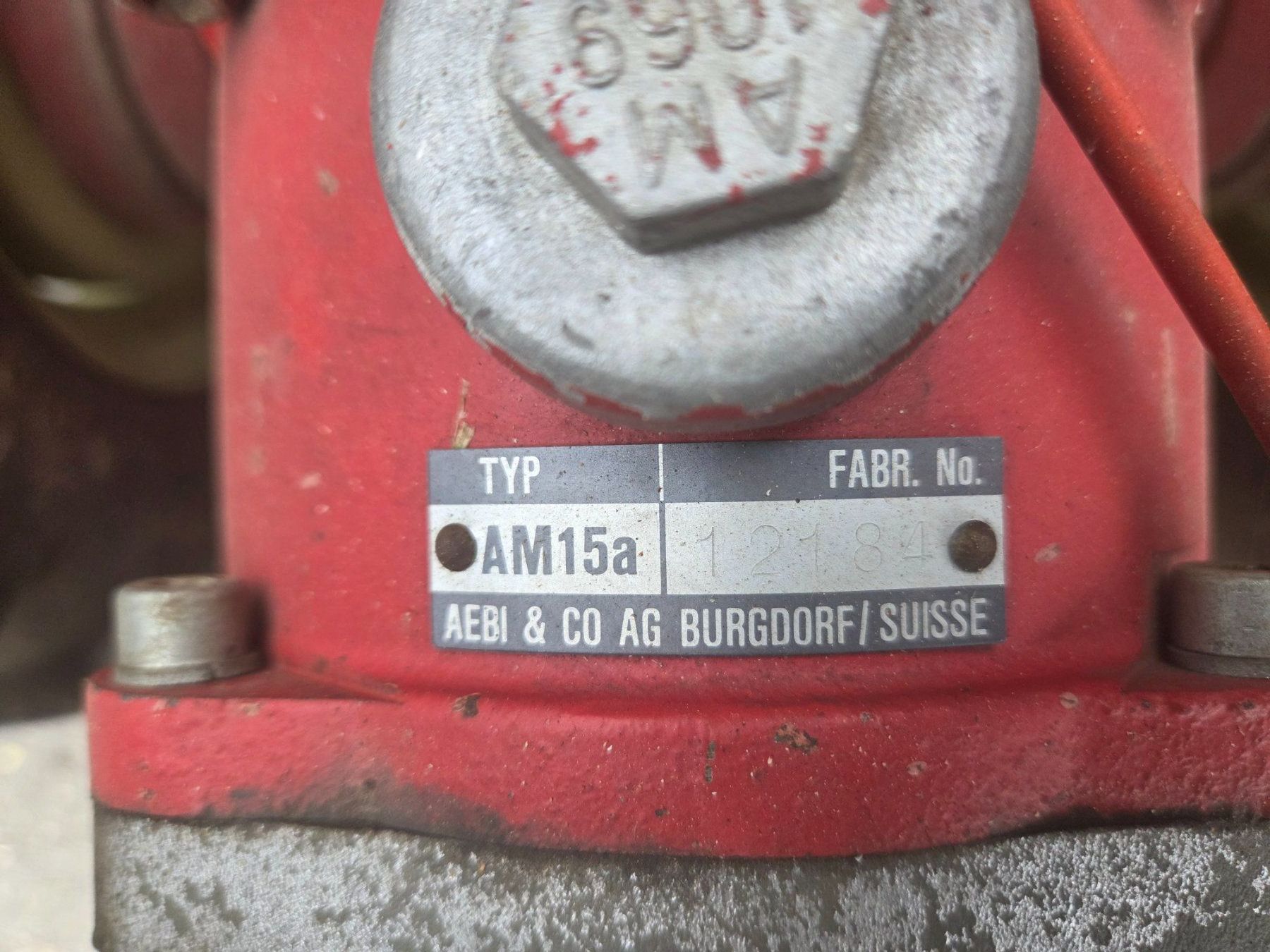 Aebi Tutte le macchine: Motormäher Aebi AM15a – Usato da Mels venduto da lad_8ctm 3