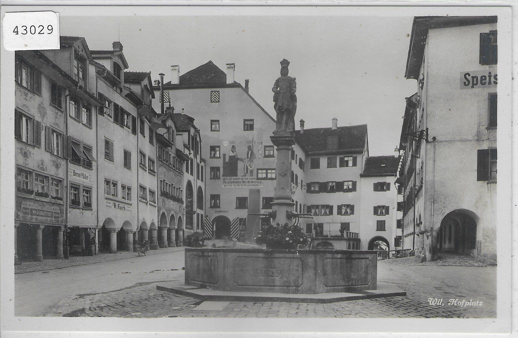 Cartoline postali: Wil SG - Hofplatz – Usato da Ettingen venduto da Kartenplanet