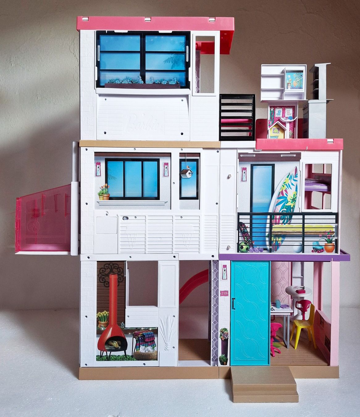Barbie Puppenhäuser & -möbel: Barbie Traumhaus Strandvilla – Gebraucht aus Altendorf von Hauckke 3