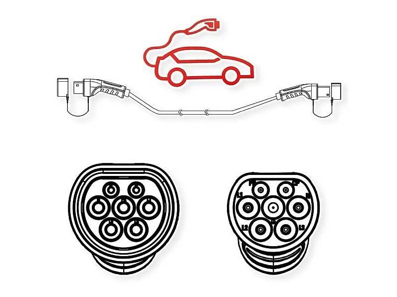 Cavi: ROLINE E-Auto Ladekabel Typ2, 3-phasig - 3 M - 19.08.0013 – Nuovo e nell'imballaggio originale da Opfikon venduto da total-shop 2