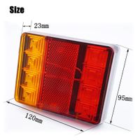 Universal Anhänger 12V LED Rücklicht