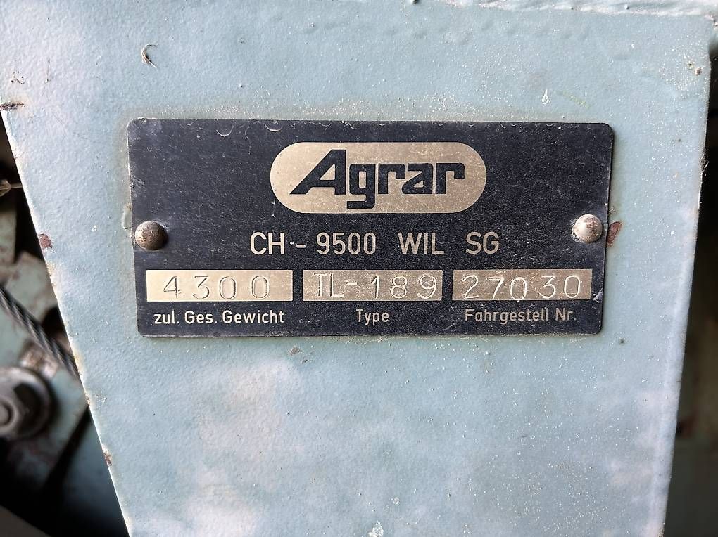 Remorques: Ladewagen Agrar TL-189 – D'occasion à Gams par Pinz88 2