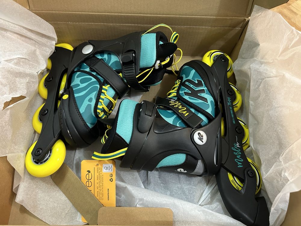 K2 MARLEE PRO GERÄTE - Inlineskates - green yellow/grün