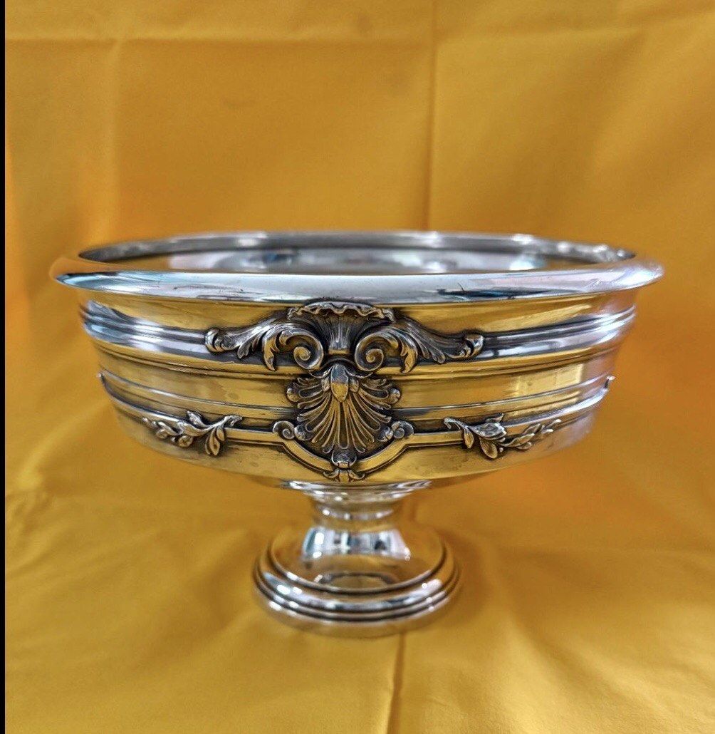 Schalen: FussSchale Silber Frankreich Antik – Gebraucht aus Bigenthal von Sammler60