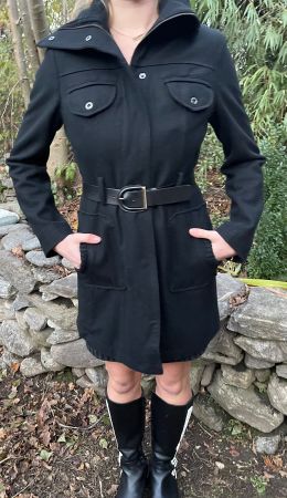 Cappotto Castro di lana-tg S/M-chic e elegante per autunno