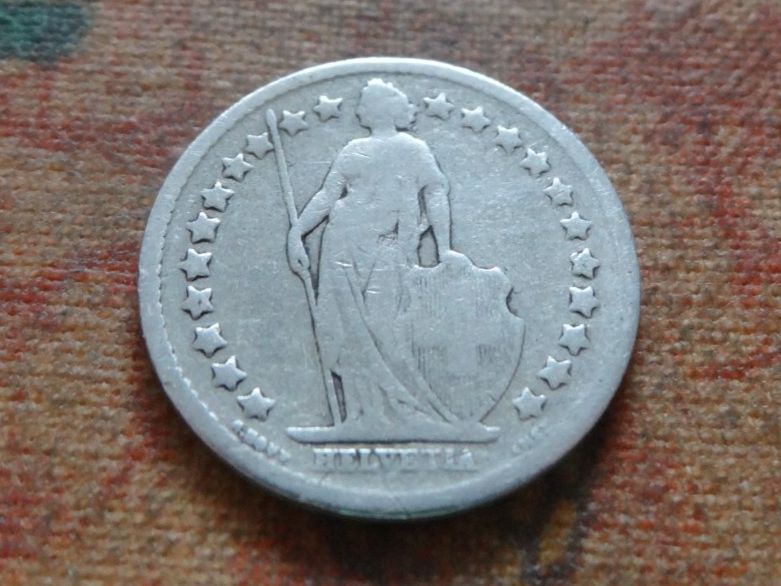 Tutti le monete: 1/2 Fr. 1899  (A) – Usato da Romanel-sur-Lausanne venduto da Swift13 1