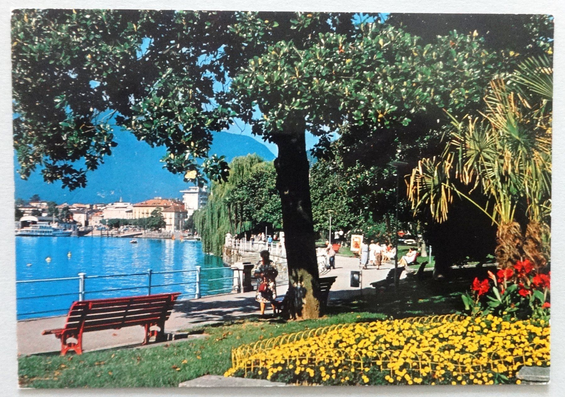 Ansichtskarten: Locarno, Muralto - Lago Maggiore – Gebraucht aus Fétigny von Billy2miny