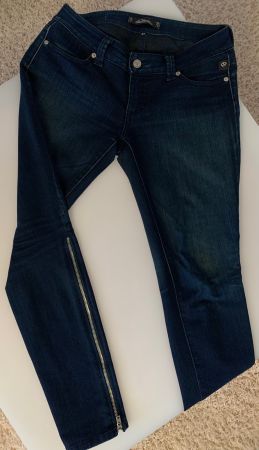 Serfontaine Skinny Jeans Damen, Gr.27, blau
