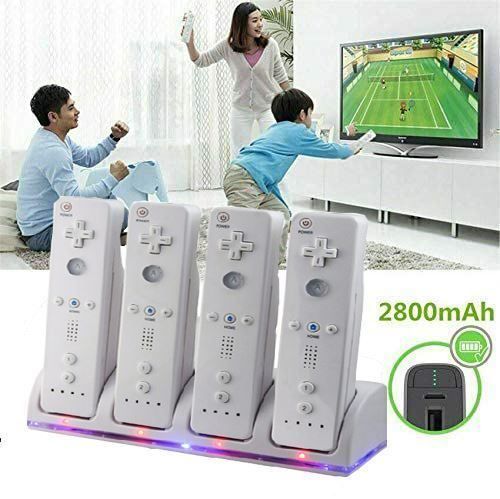 Nintendo Adattatori & Cavi: Controller Ladestation für Nintendo Wii – Nuovo (secondo la descrizione) da Thun venduto da Newnewshop 7
