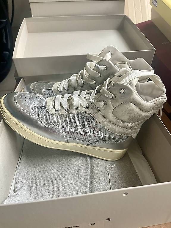 Chaussures femmes: hogan alte silver taglia 38 – D'occasion à Lugano par naz_zkg8 3