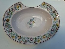 Alte ovale Bartschale