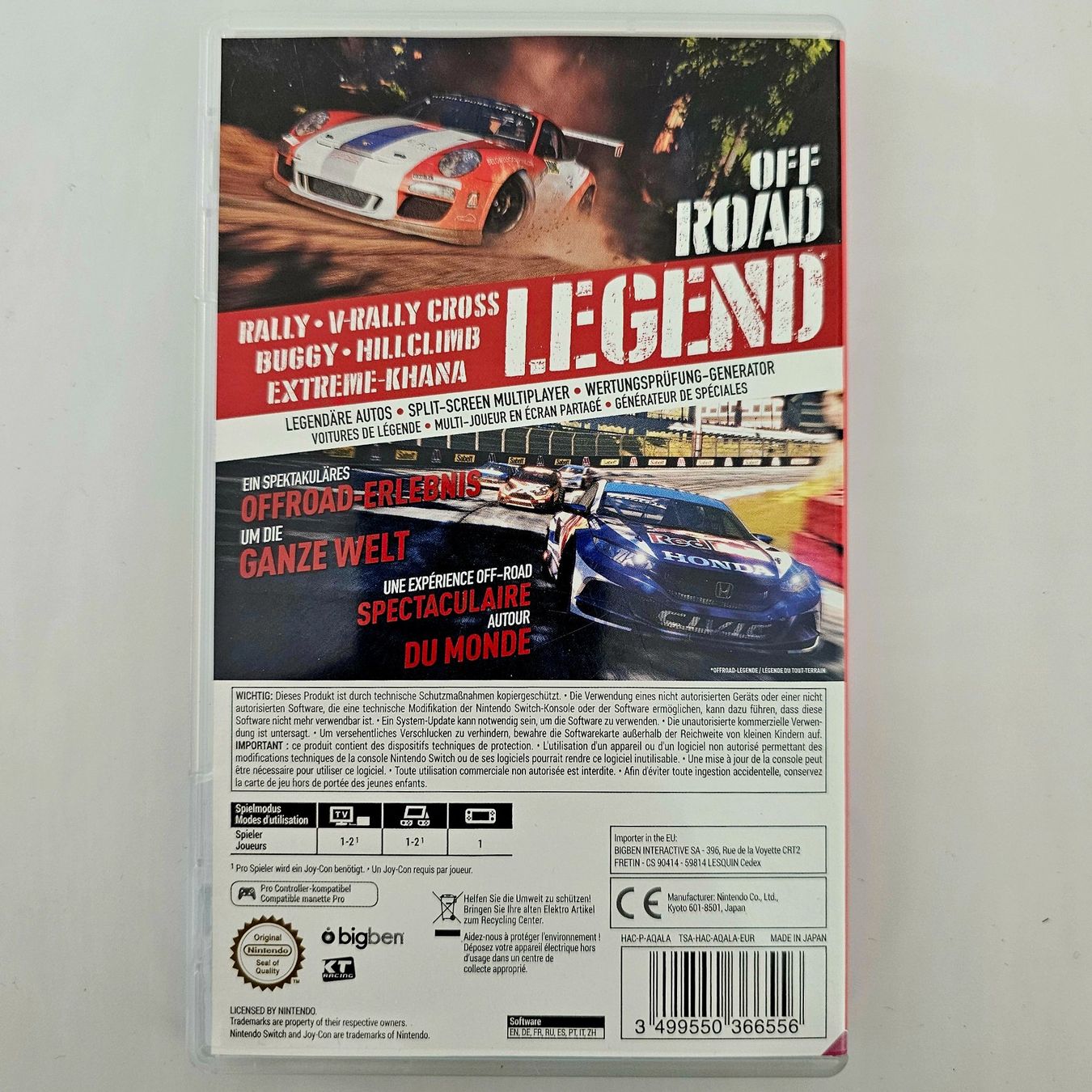 Nintendo Giochi: V-Rally 4 (Nintendo Switch) – Usato da Holziken venduto da Miglioregamesnmore 1