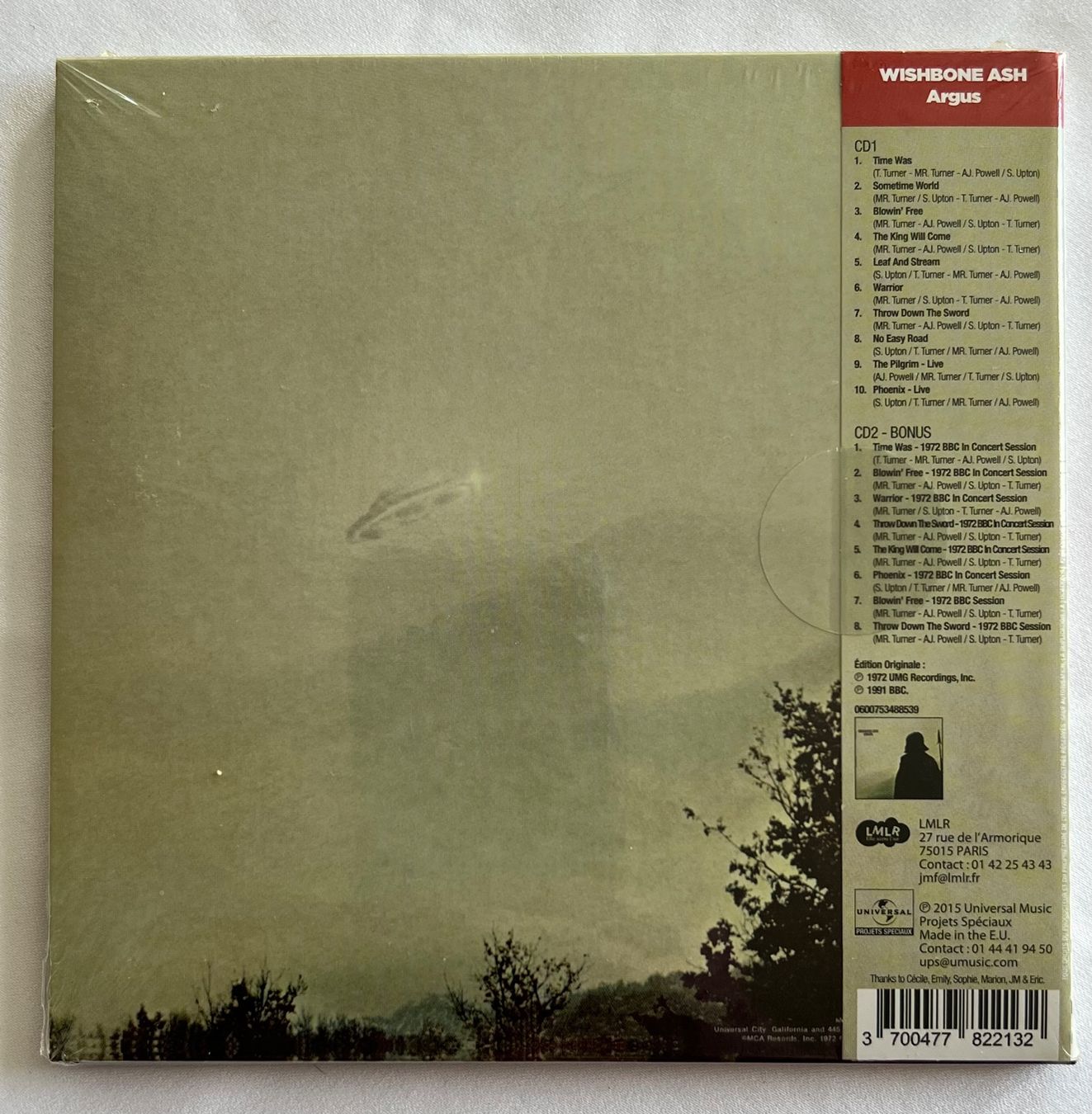 CD: Wishbone Ash - Argus / 2 CD, OVP – Nuovo e nell'imballaggio originale da Schaffhausen venduto da Mond689 1