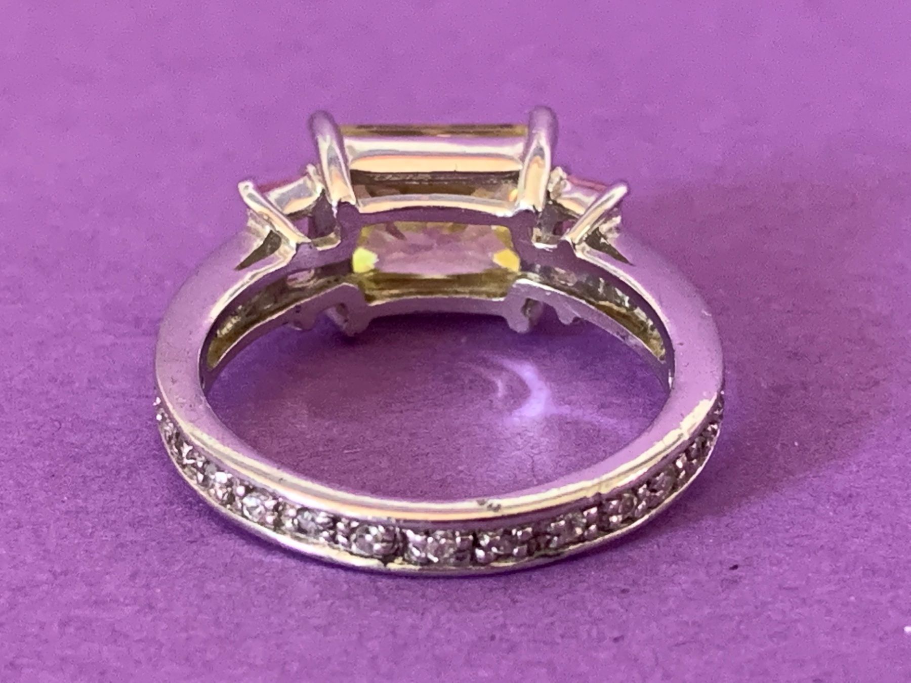 Anelli: Silberring Gelb-Rosa-Elegant (61) – Usato da Laufen venduto da belleskulptur 1