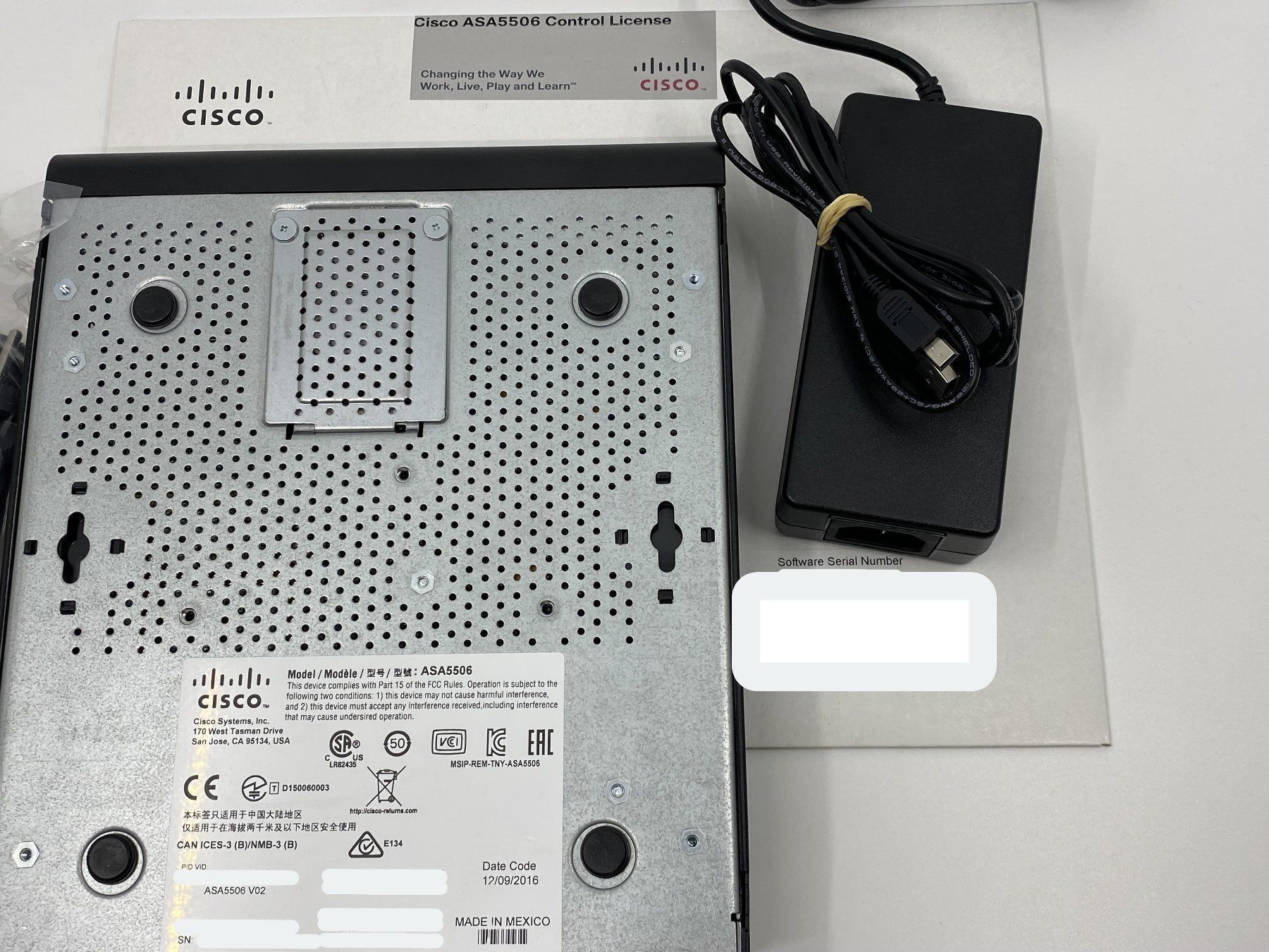 Cisco Firewall: Cisco Firewall ASA5506-X V02 – Usato da Langwiesen venduto da Restposten-24 3