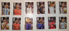 Panini alle 12 Fussballsticker Coca Cola