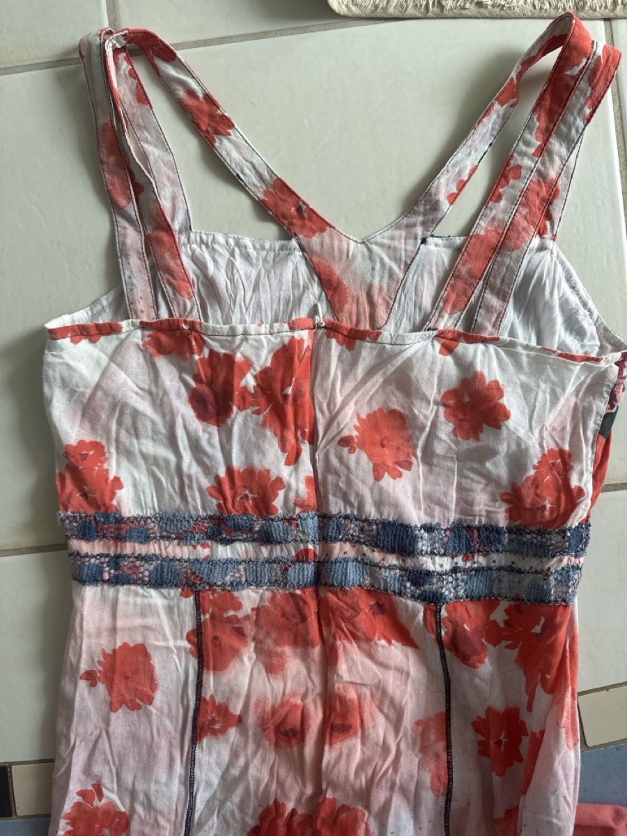 Vestiti: Leichtes Sommerkleid mit Jeansjacke – Usato da Erlenbach ZH venduto da Domenica77 5