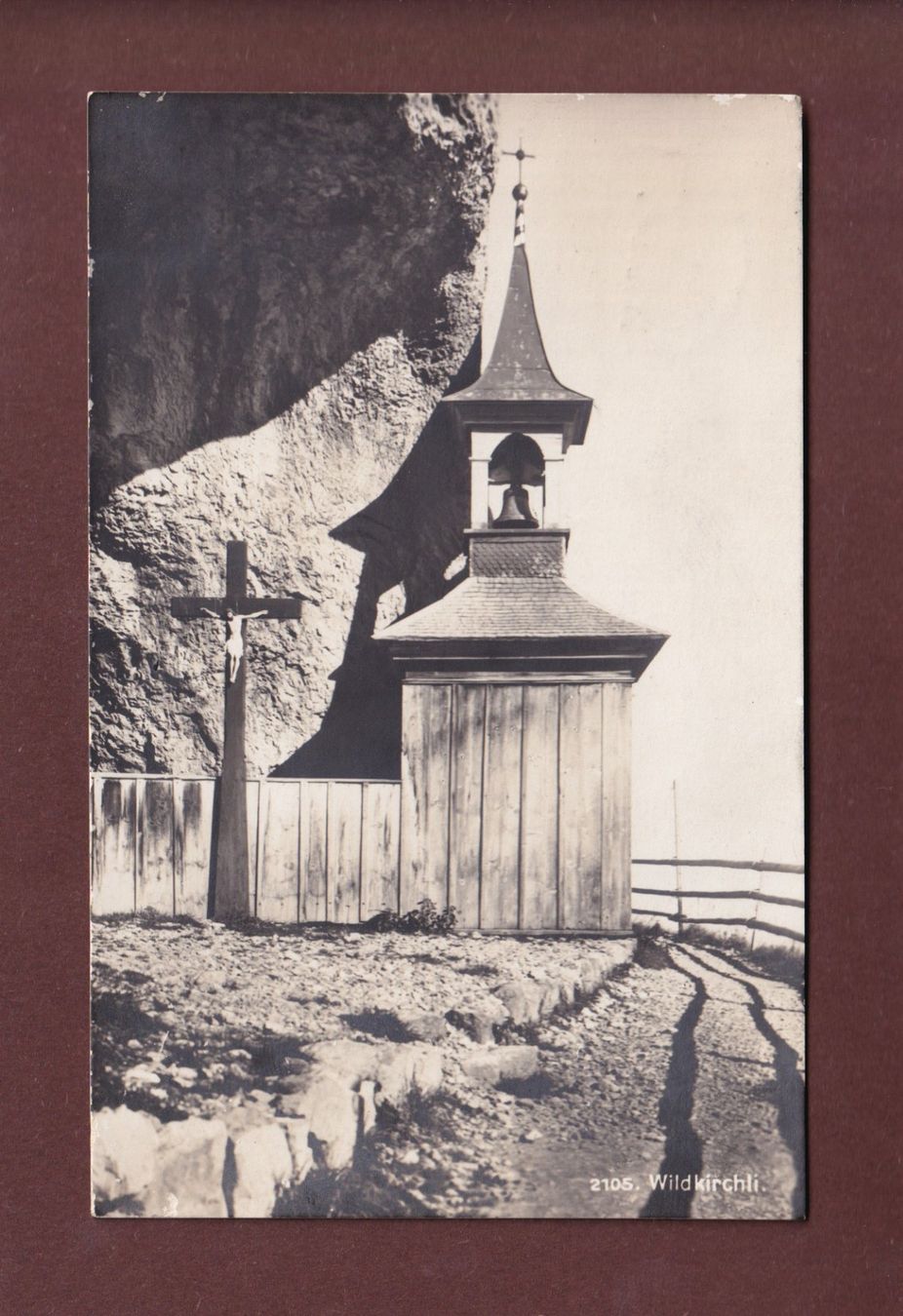 Cartoline postali: Aescher - WILDKIRCHLI - 1916 – Usato da Pully venduto da nicecards-shop