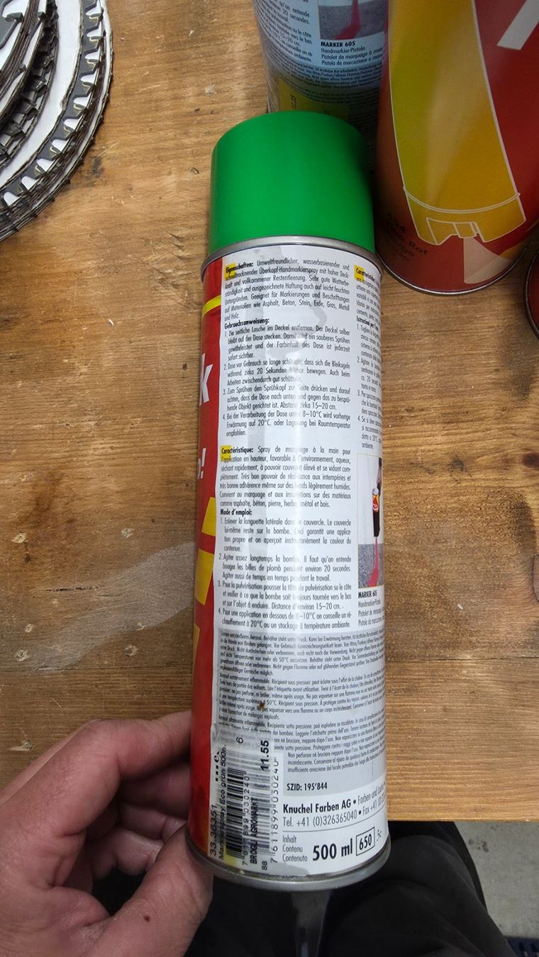 Farben: Boden Markierspray grün – Neu (gemäss Beschreibung) aus Schönengrund von nae_8cty 2