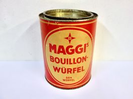 alte grosse Blechdose Dose MAGGI BOUILLON WÜRFEL KEMPTAL