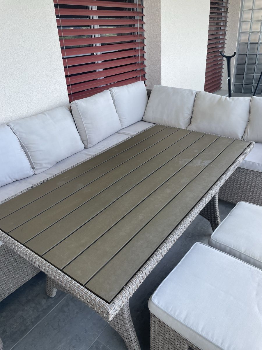 Mömax Set di tavolo e panche: Ratan Lounge – Usato da Adetswil venduto da jell21