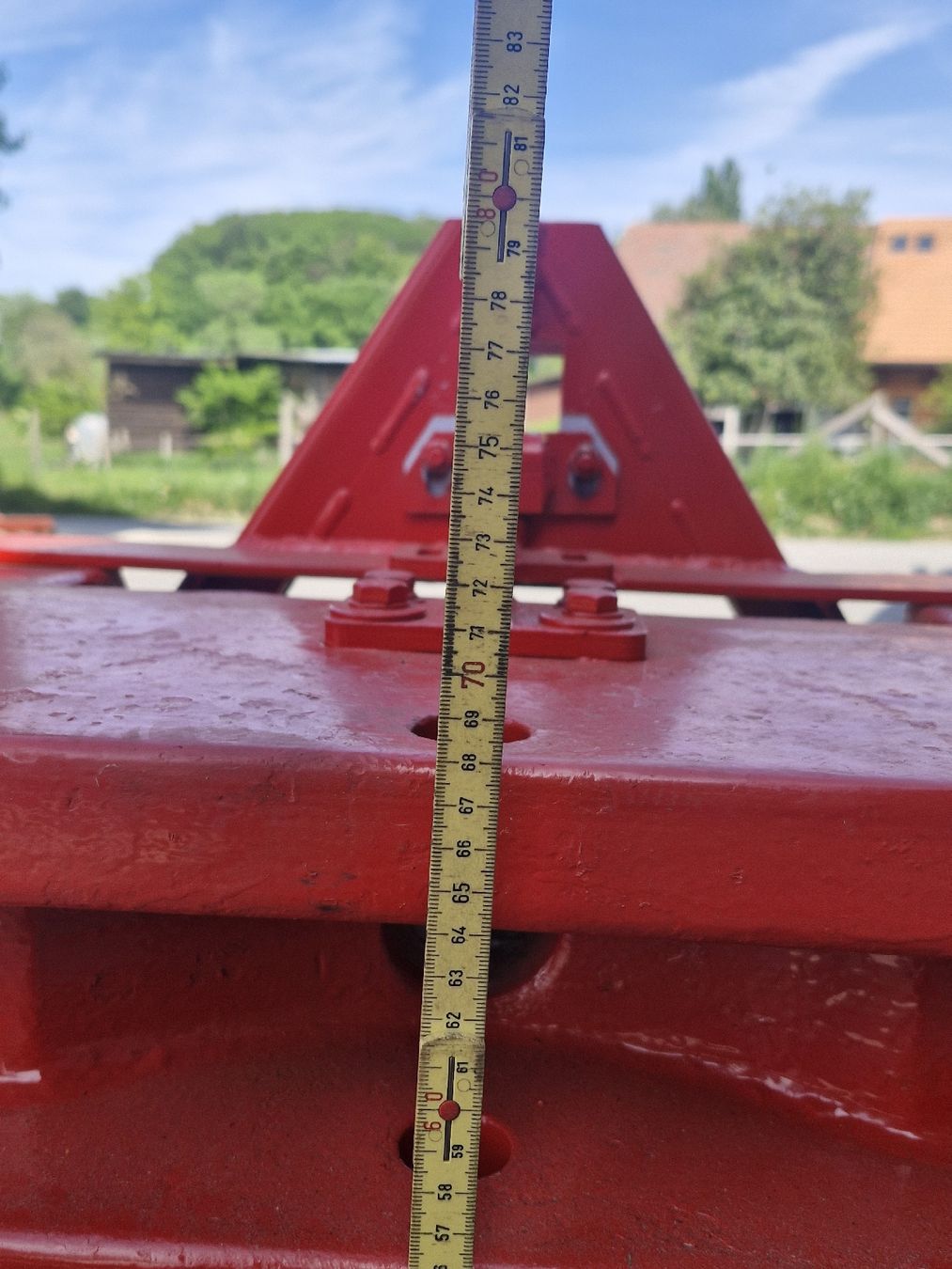 Trattori: Frontgewicht Heckgewicht Ballast Masse – Usato da Wünnewil venduto da s_s_bgq2 4