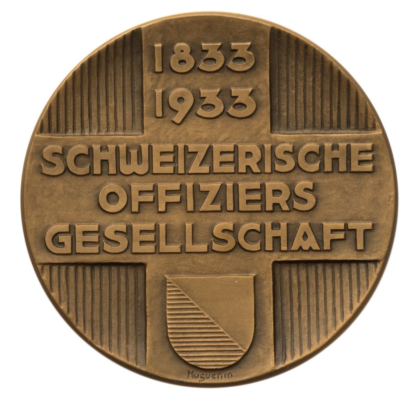 Medaglie: Medaille SCHWEIZERISCHE OG TOP! 1933 – Usato da Rotkreuz venduto da Swiss-Coins