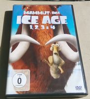 Mammut-Box Ice Age  (1,2,3 & 4)     > D/E <     4-DVD's