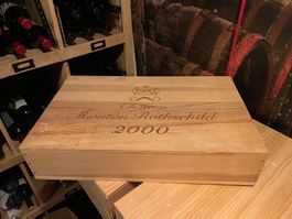 Château Mouton Rothschild 2000 6er Originalkiste