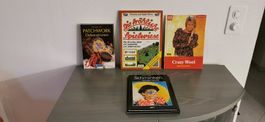 1PREIS = 4 BÜCHER SCHMINKEN, CRAZY WOOL, PATCHWORK, SPIELEN