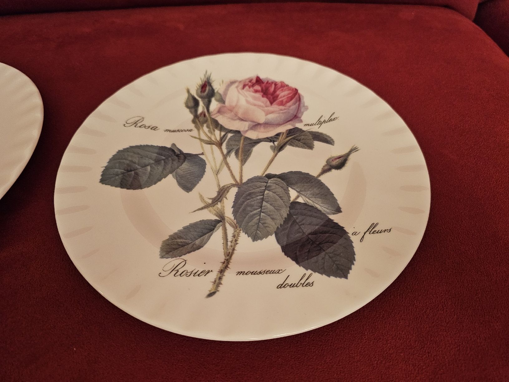 2 Kaffee-/Teesets von Roy Kirkham mit Muster Redouté Roses (Neuf (Voir ...