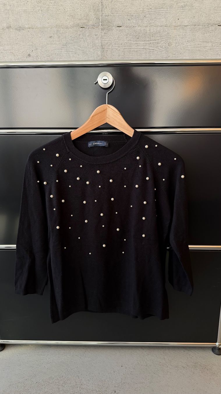 Zara Maglioni & Felpe: Zara Pullover mit Perlen – Usato da St-George venduto da alaixee 2