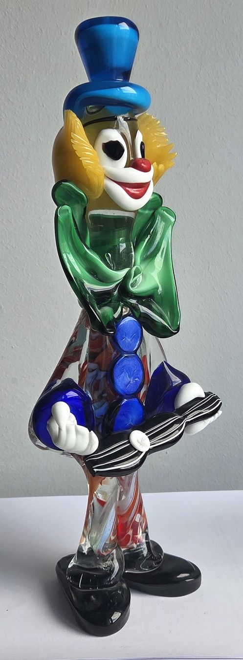 Murano Statuette: Murano-Glas Clown – Usato da Kriens venduto da 1mars10 1