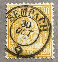 32 Vollstempel Sempach AW Gr. 122, Ausnahmestück