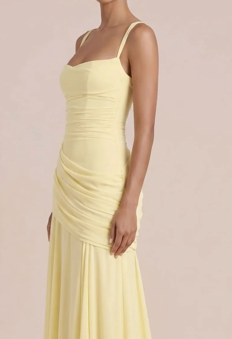 Vestiti: Langes dunkelblaues Abendkleid von Marnastini – Nuovo e nell'imballaggio originale da Ursenbach venduto da C.Su 1