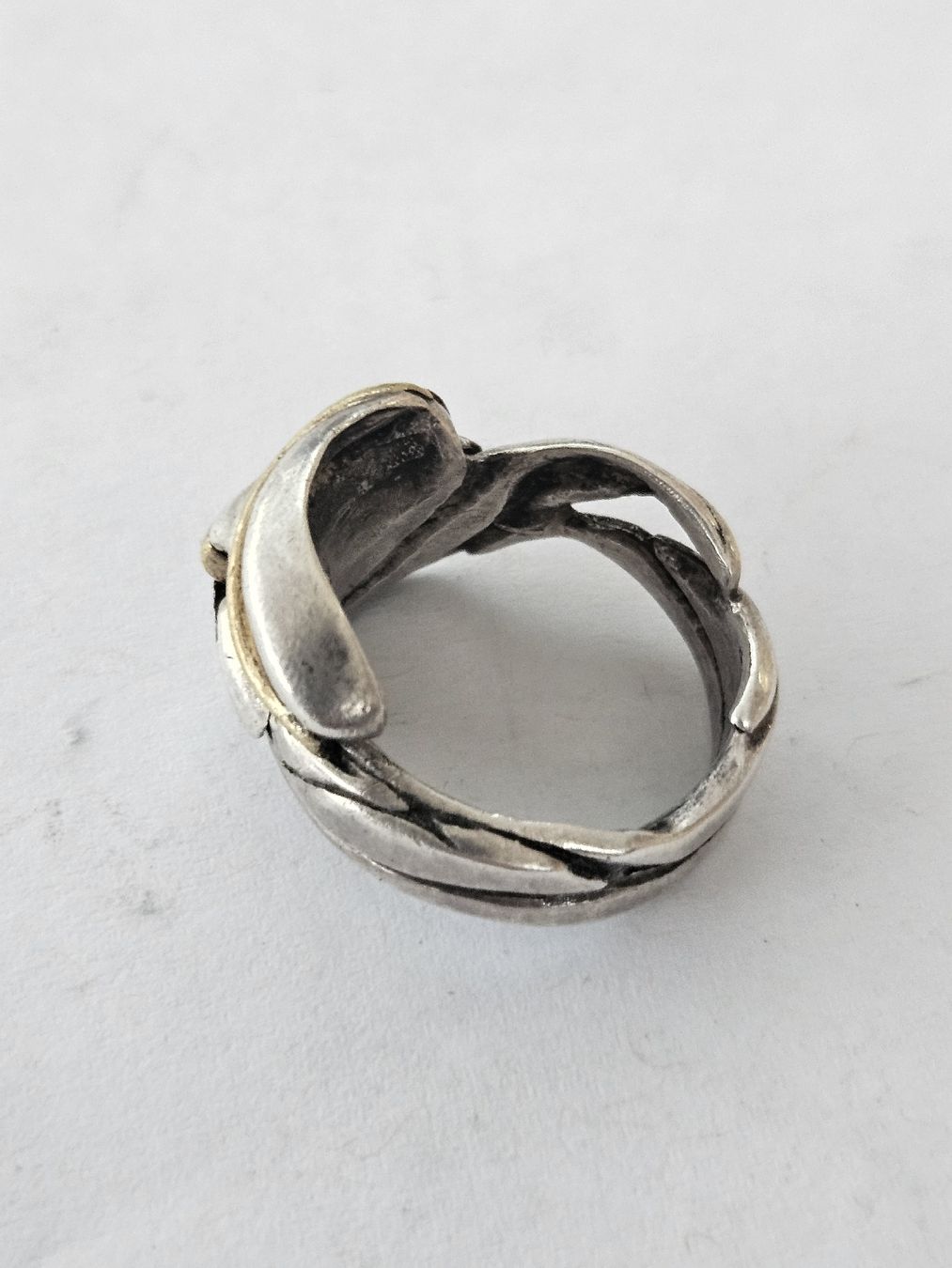 Bagues: Vintage Silber Ring Massiv – D'occasion à Rickenbach b. Wil par nic_8ljr 1