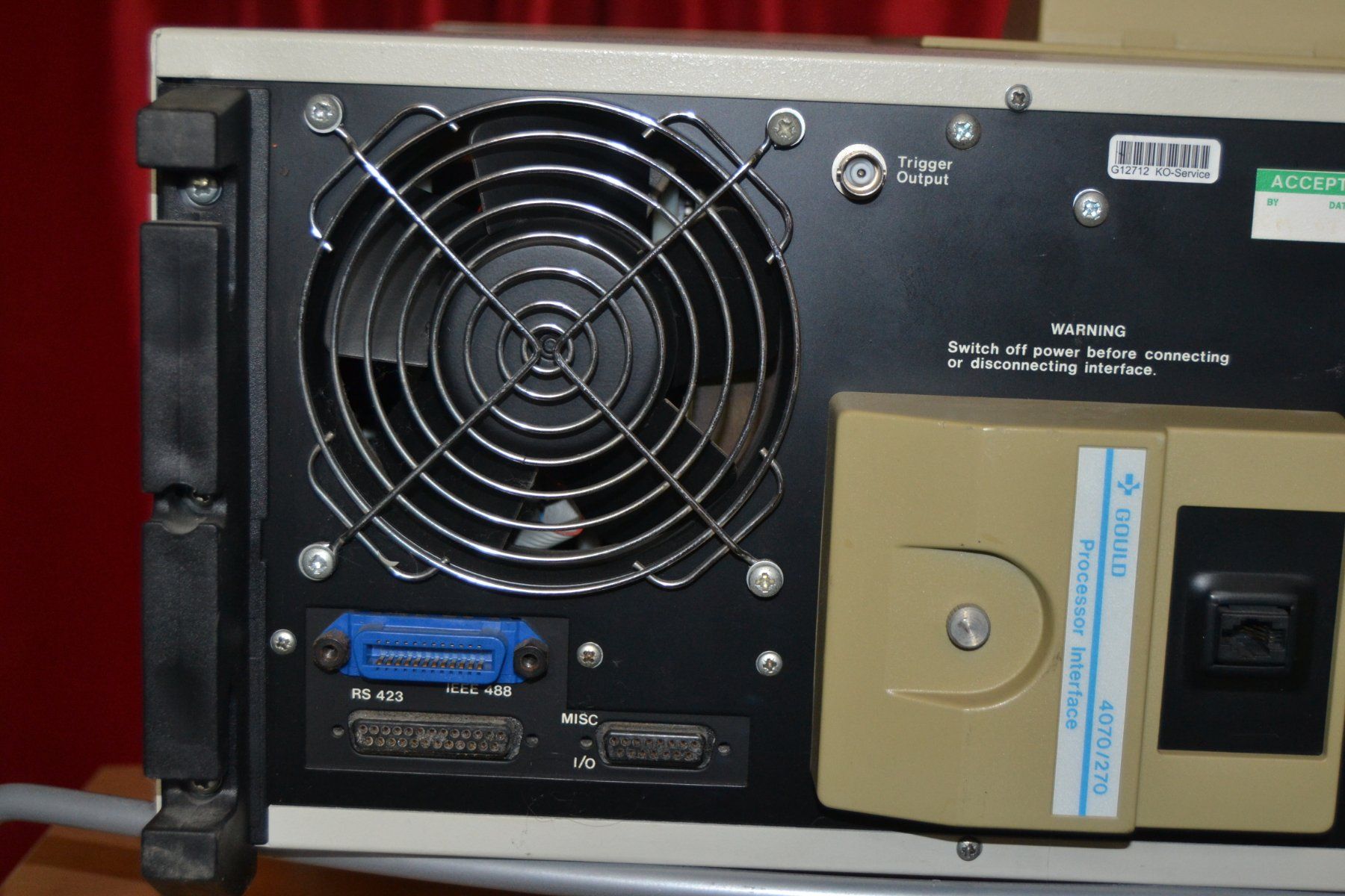 Misurare: Gould (DSO) 4072 100MHz / 400 Ms/sec – Usato da Wil SG venduto da fanofrio 6