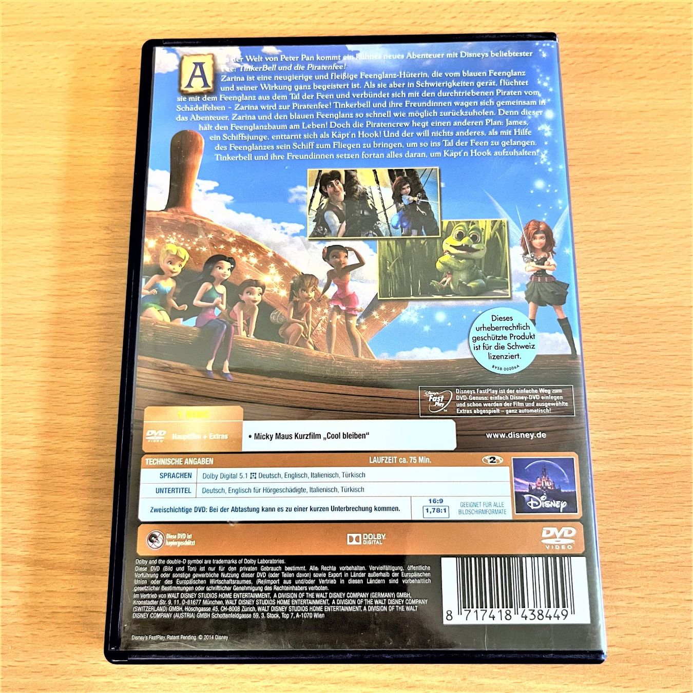 Alle DVDs: DVD - Tinkerbell und die Piratenfee – Gebraucht aus Amlikon-Bissegg von allerlei-versand 2