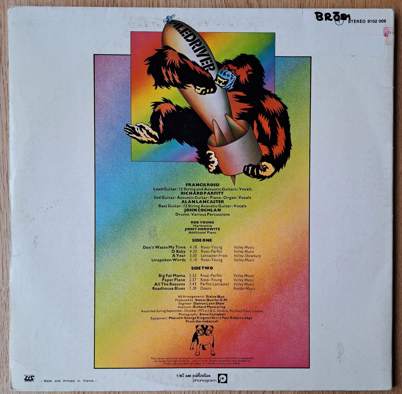 Vinyles: Status Quo - Piledriver – D'occasion à Meggen par Ricardokoch 1