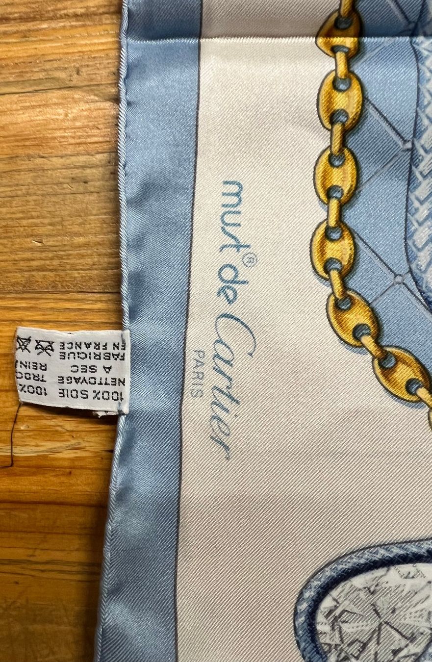 Cartier Foulards, Tücher & Schals: Carré Ligne Must de Cartier – Gebraucht aus Biel/Bienne von new-life 6